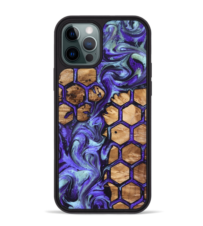 iPhone 12 Pro Max Wood Phone Case - Shelly (Pattern, 825278)