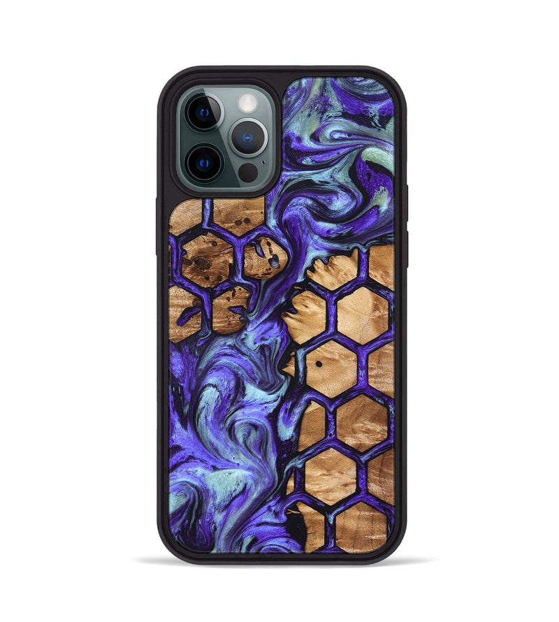 iPhone 12 Pro Wood Phone Case - Shelly (Pattern, 825278)