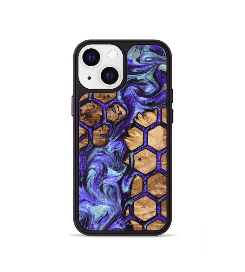iPhone 13 mini Wood Phone Case - Shelly (Pattern, 825278)