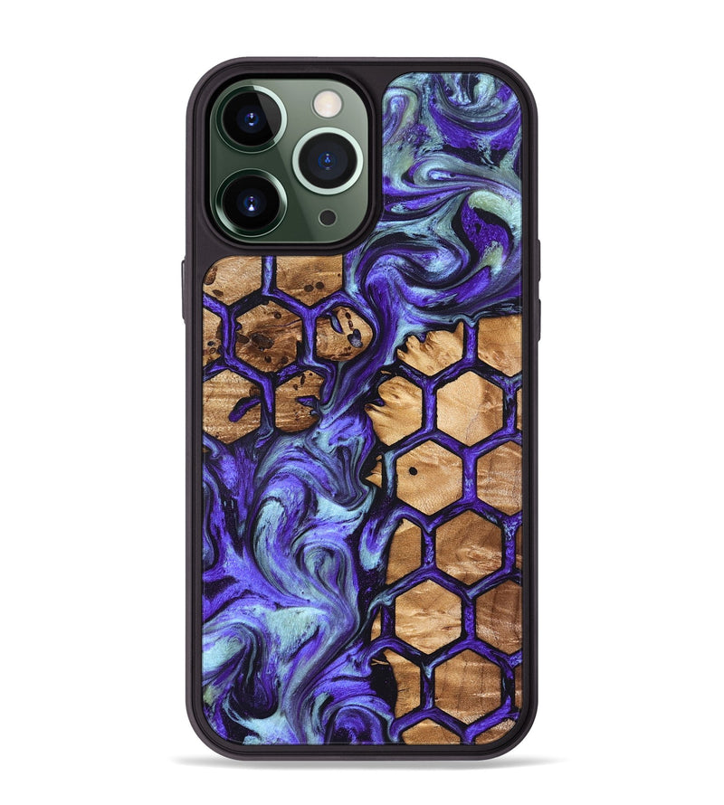 iPhone 13 Pro Max Wood Phone Case - Shelly (Pattern, 825278)