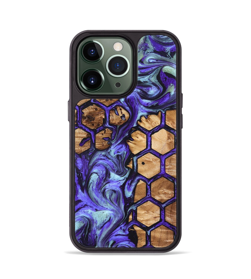 iPhone 13 Pro Wood Phone Case - Shelly (Pattern, 825278)