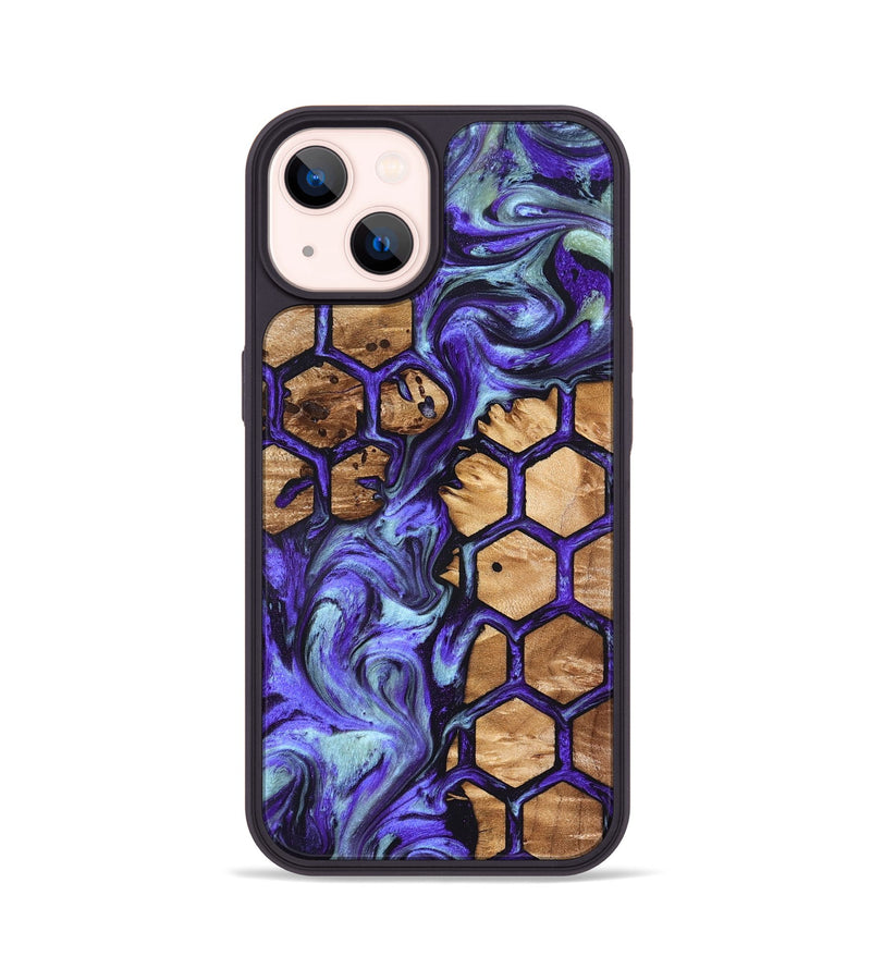 iPhone 14 Wood Phone Case - Shelly (Pattern, 825278)