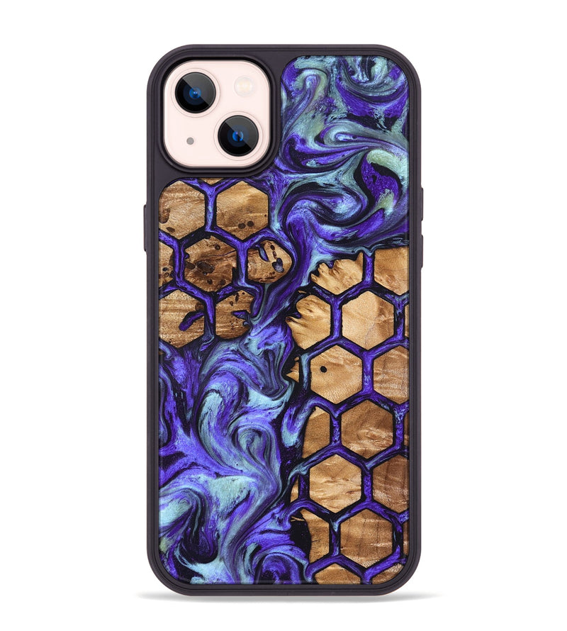 iPhone 14 Plus Wood Phone Case - Shelly (Pattern, 825278)