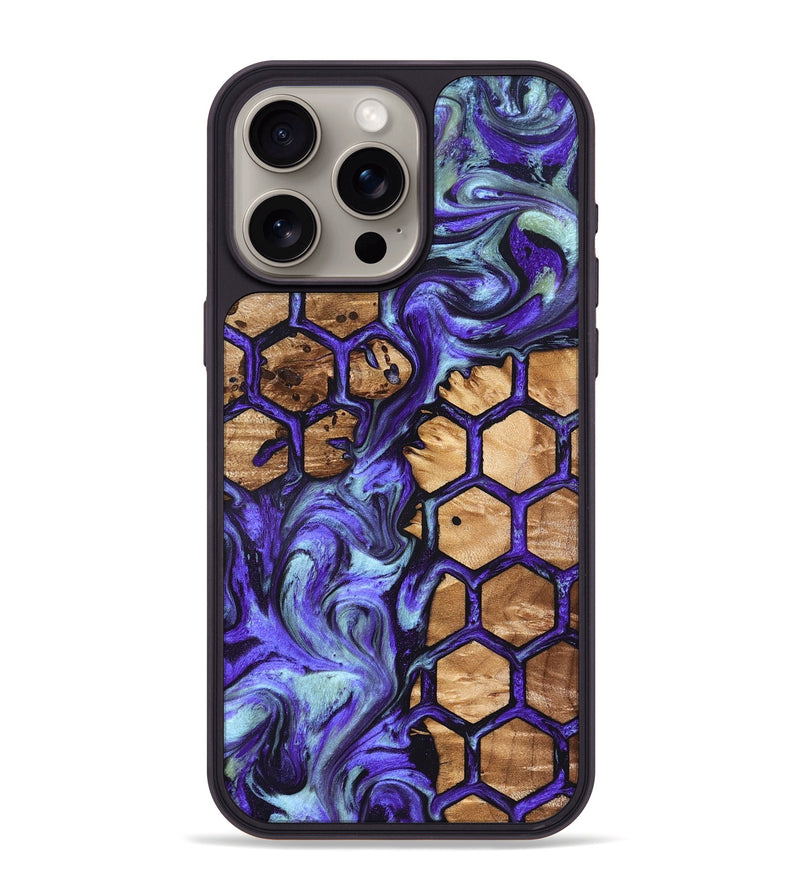 iPhone 15 Pro Max Wood Phone Case - Shelly (Pattern, 825278)