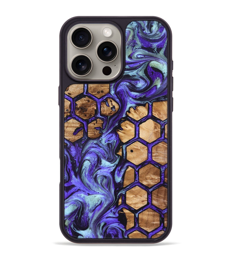 iPhone 16 Pro Max Wood Phone Case - Shelly (Pattern, 825278)