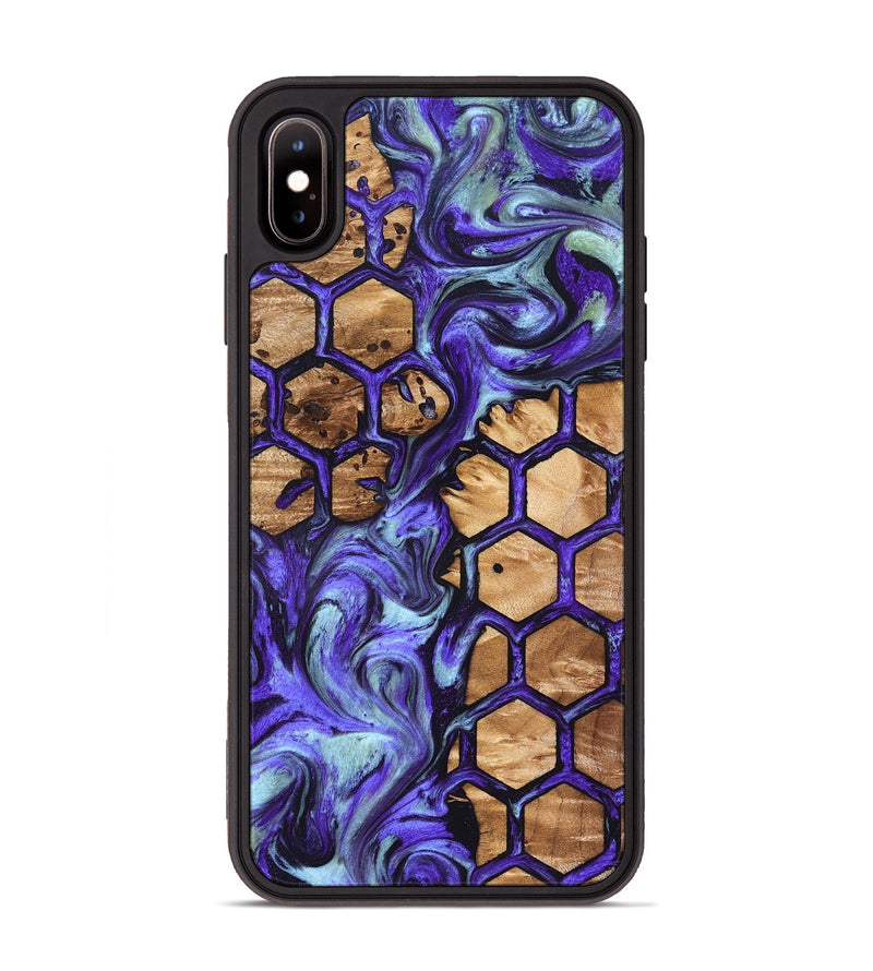 iPhone Xs Max Wood Phone Case - Shelly (Pattern, 825278)