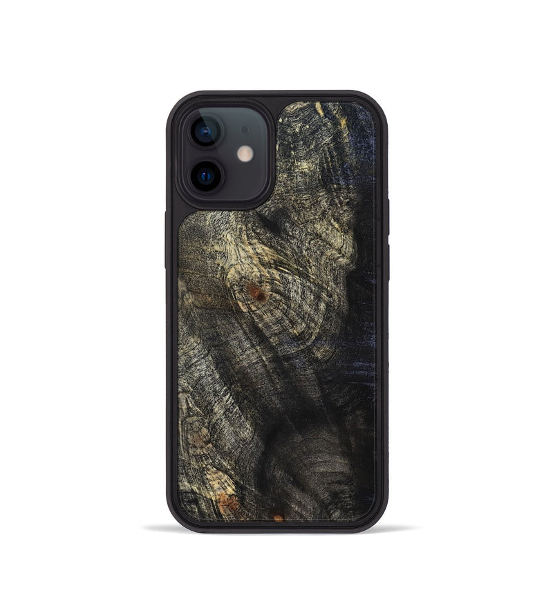 iPhone 12 mini Wood Phone Case - Kim (Wood Burl, 825282)