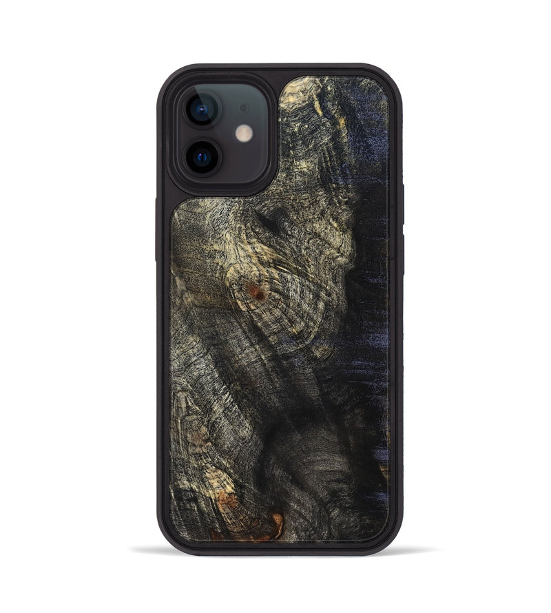 iPhone 12 Wood Phone Case - Kim (Wood Burl, 825282)
