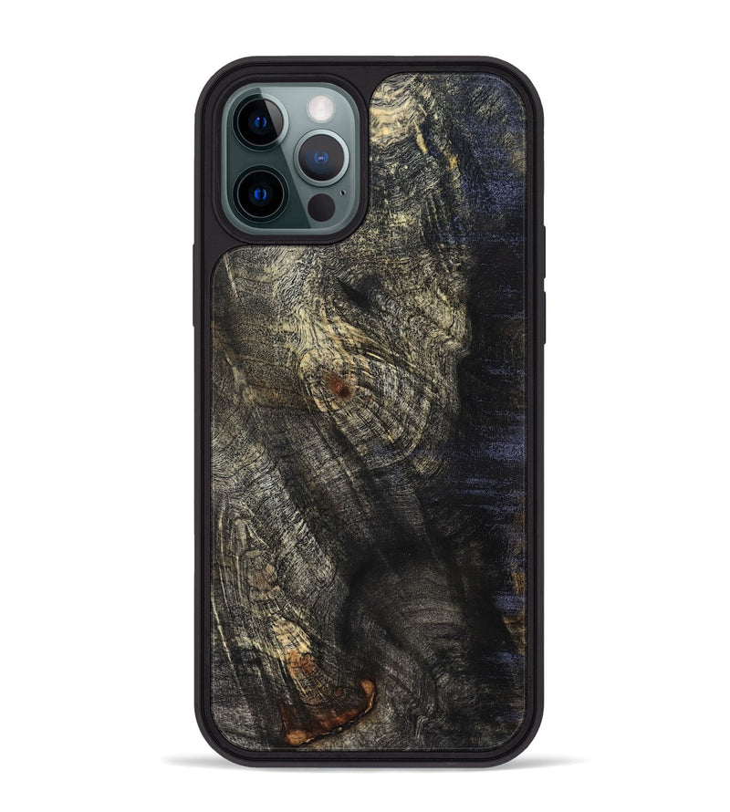 iPhone 12 Pro Max Wood Phone Case - Kim (Wood Burl, 825282)