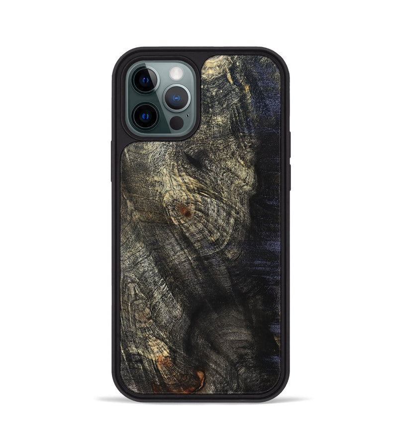 iPhone 12 Pro Wood Phone Case - Kim (Wood Burl, 825282)