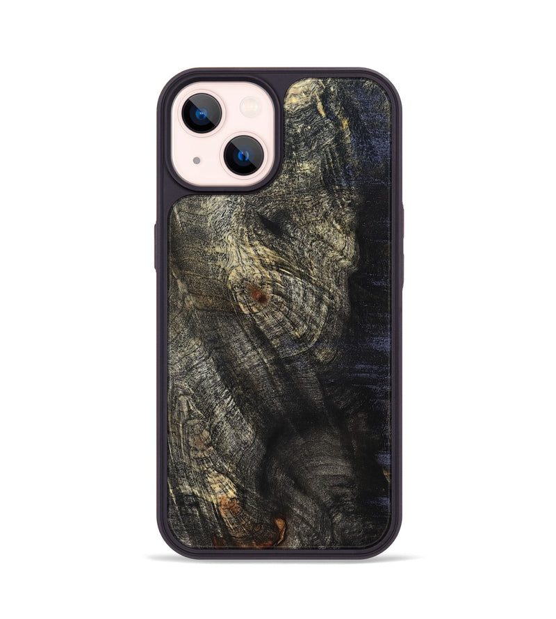 iPhone 14 Wood Phone Case - Kim (Wood Burl, 825282)