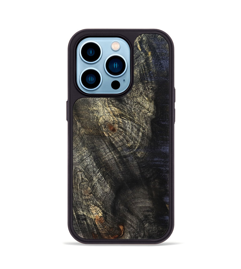 iPhone 14 Pro Wood Phone Case - Kim (Wood Burl, 825282)