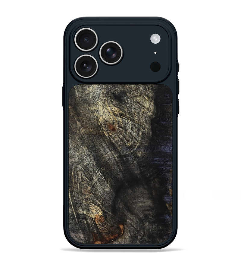iPhone 17 Pro Max Wood Phone Case - Kim (Wood Burl, 825282)