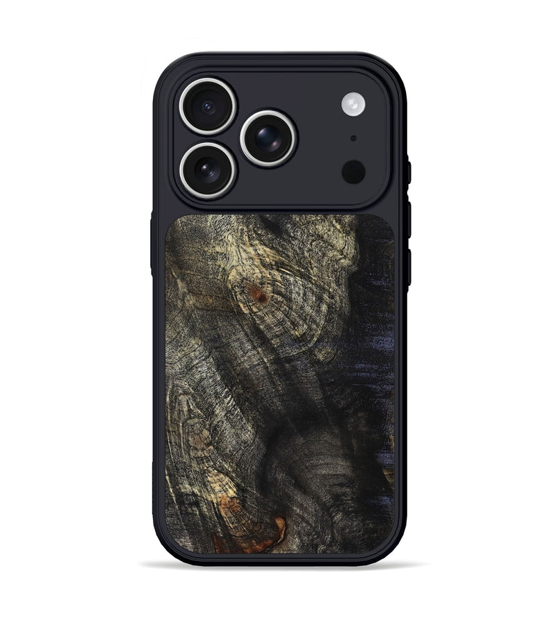 iPhone 17 Pro Wood Phone Case - Kim (Wood Burl, 825282)
