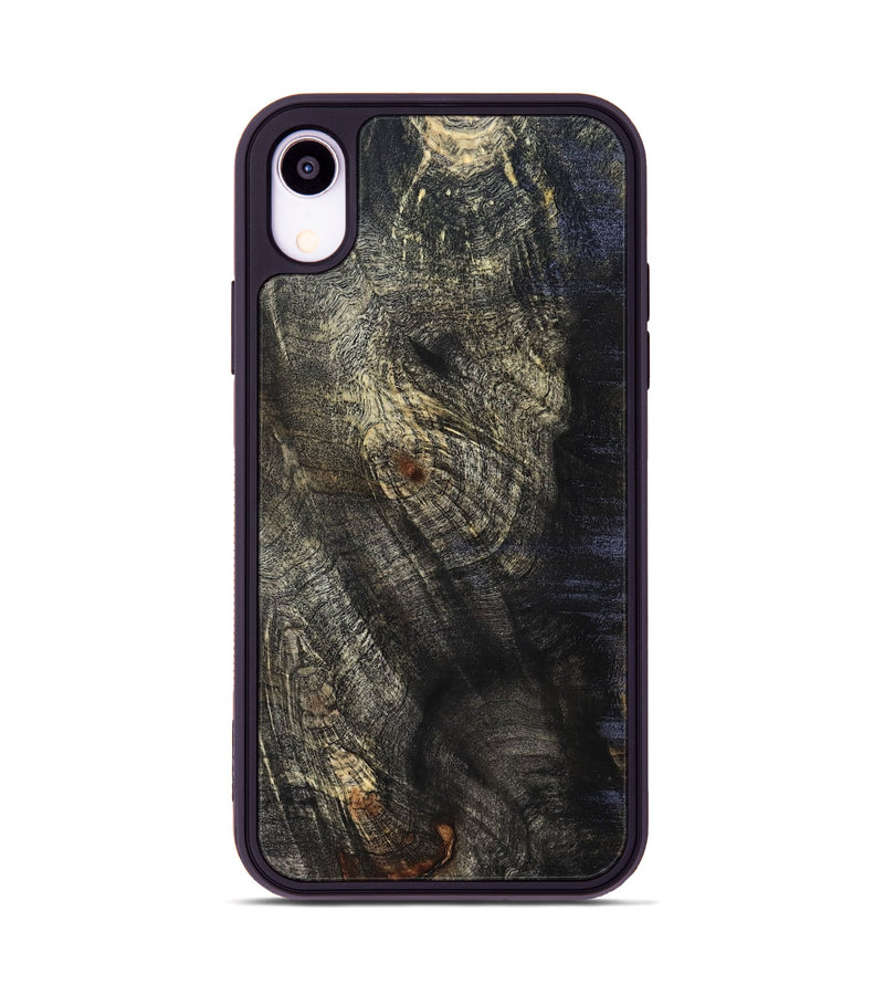 iPhone Xr Wood Phone Case - Kim (Wood Burl, 825282)