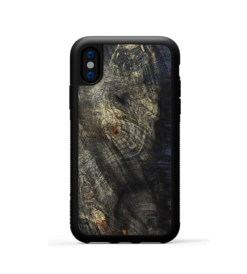 iPhone Xs Wood Phone Case - Kim (Wood Burl, 825282)