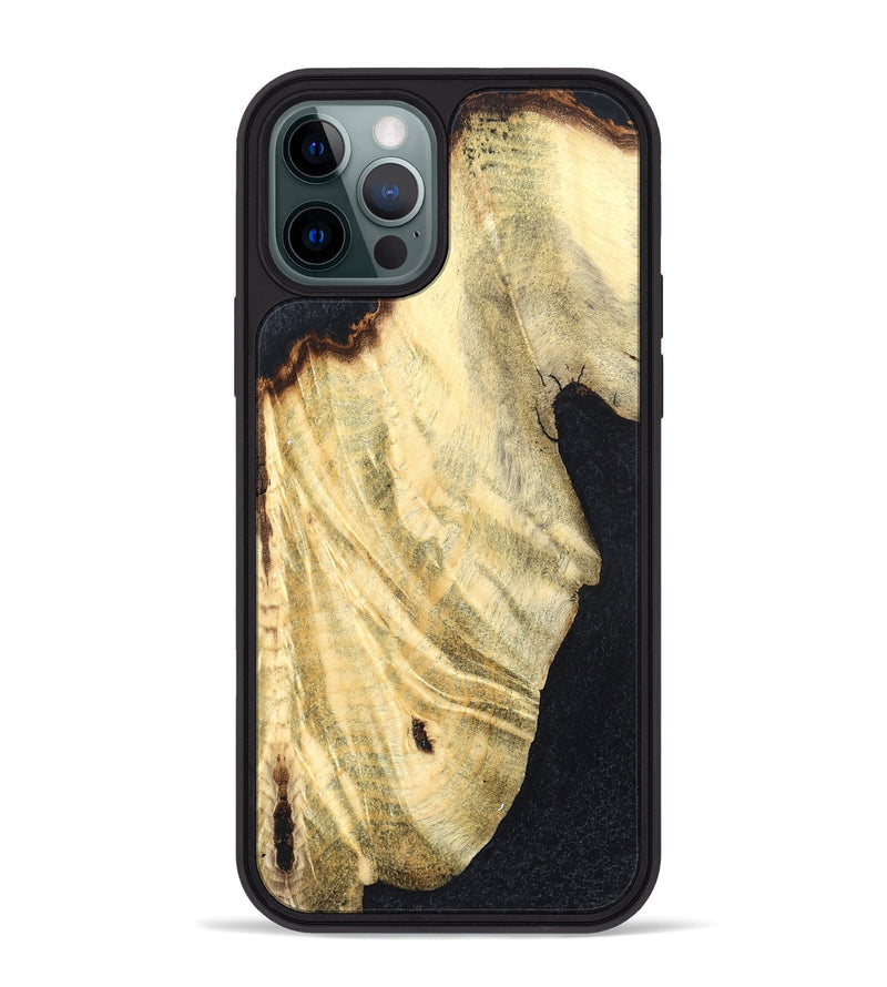iPhone 12 Pro Max Wood Phone Case - Rollin (Wood Burl, 825285)