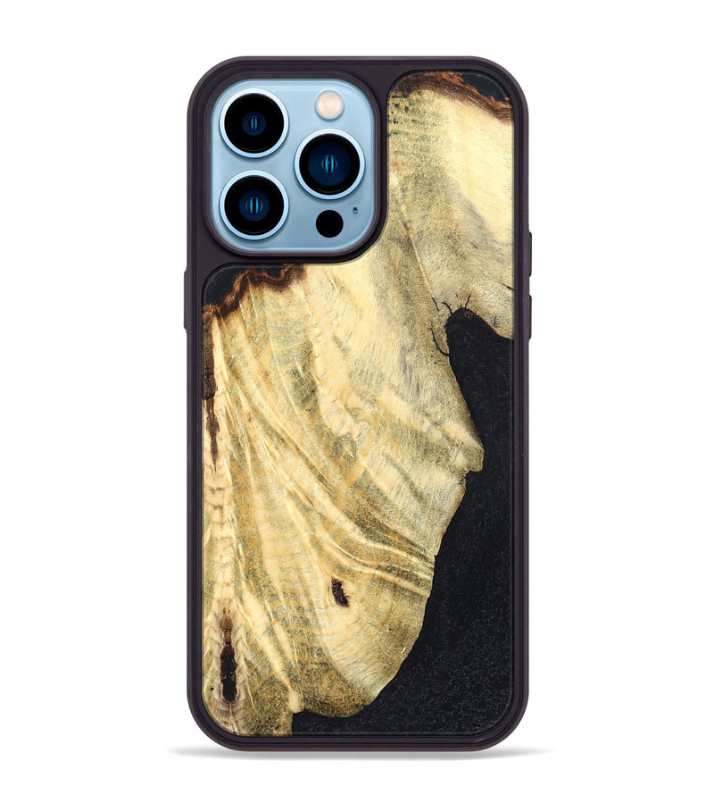 iPhone 14 Pro Max Wood Phone Case - Rollin (Wood Burl, 825285)