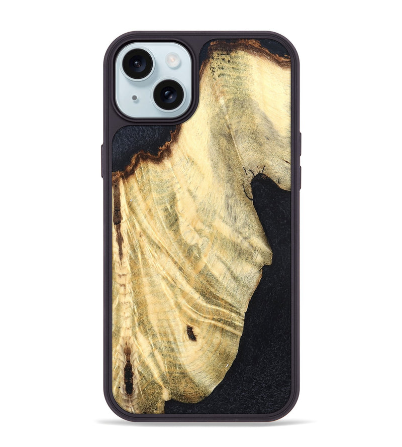 iPhone 15 Plus Wood Phone Case - Rollin (Wood Burl, 825285)