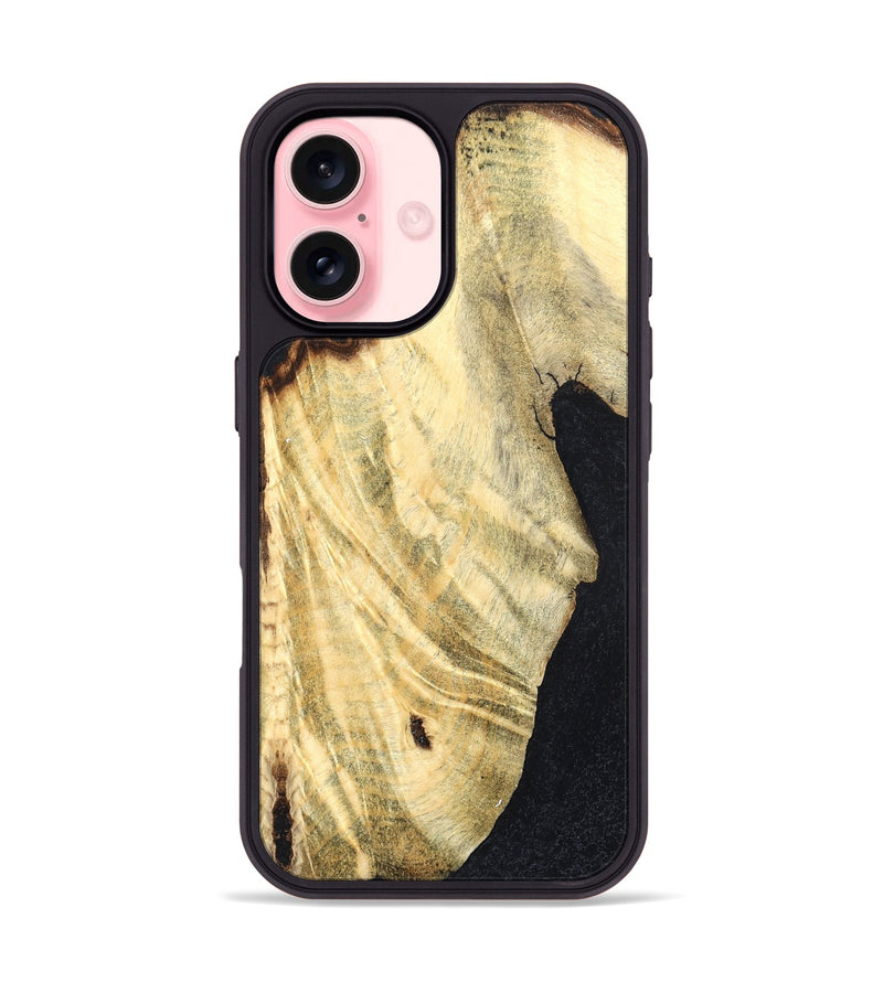 iPhone 16 Wood Phone Case - Rollin (Wood Burl, 825285)