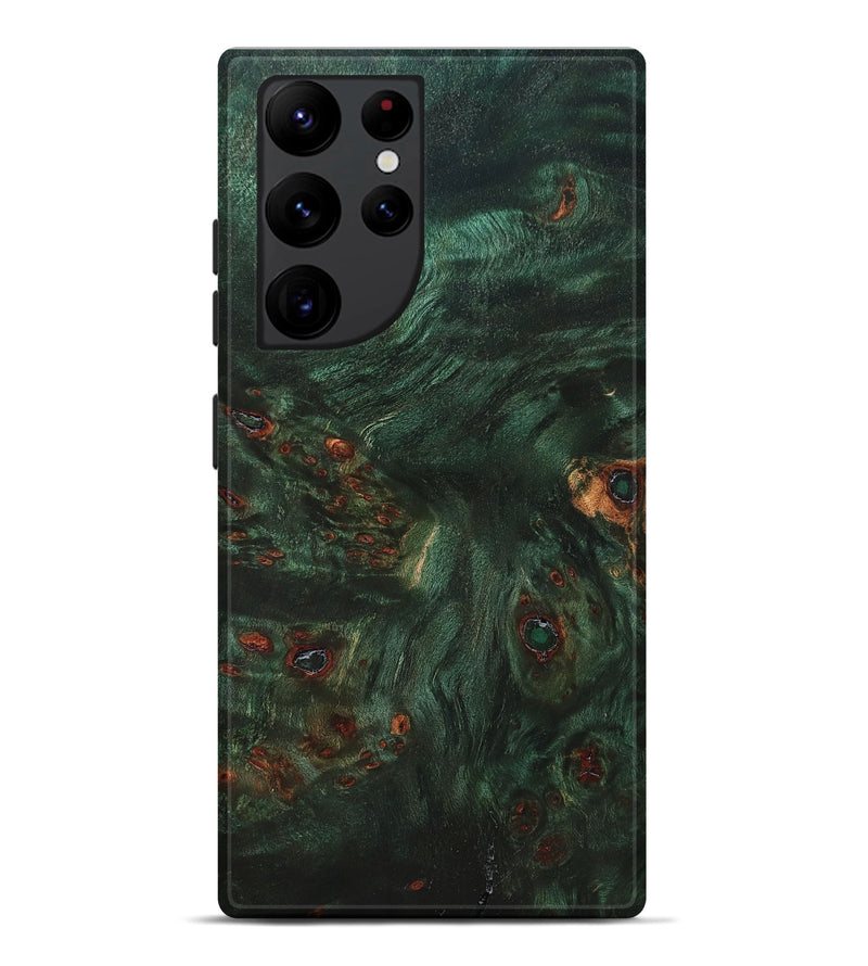 Galaxy S22 Ultra Wood Live Edge Phone Case - Helene (Solid Wood, 825287)