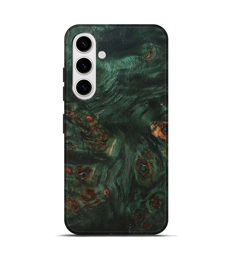 Galaxy S25 Wood Live Edge Phone Case - Helene (Solid Wood, 825287)