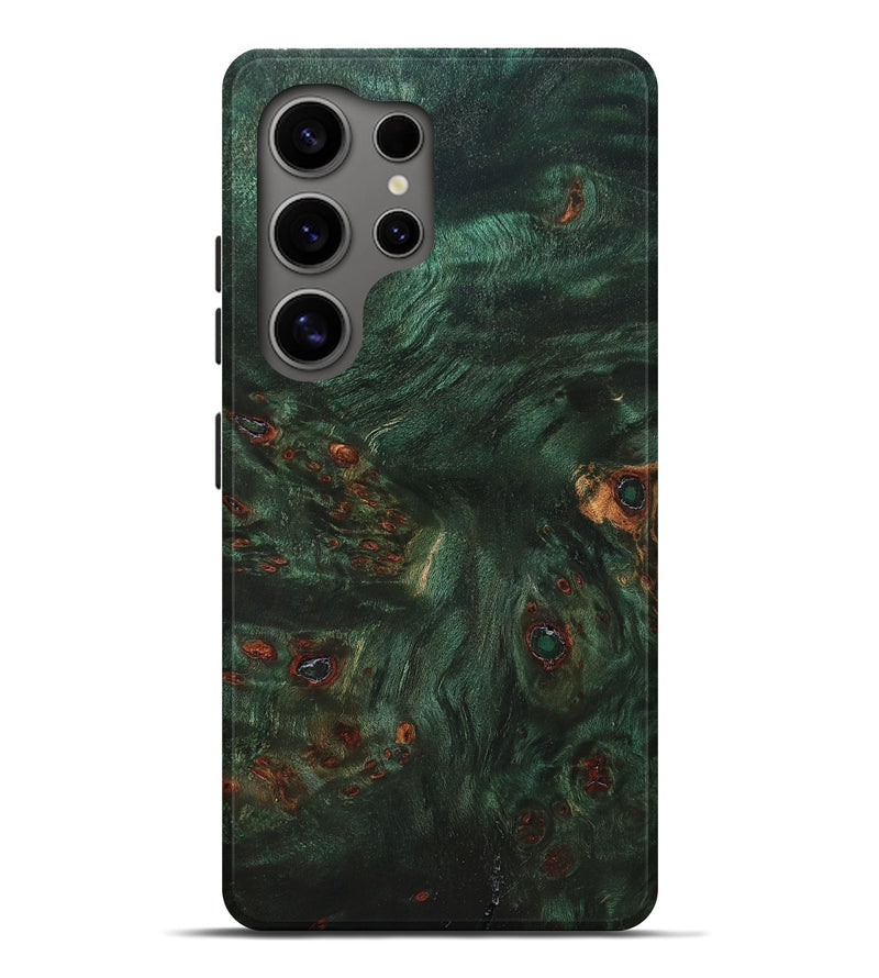 Galaxy S25 Ultra Wood Live Edge Phone Case - Helene (Solid Wood, 825287)