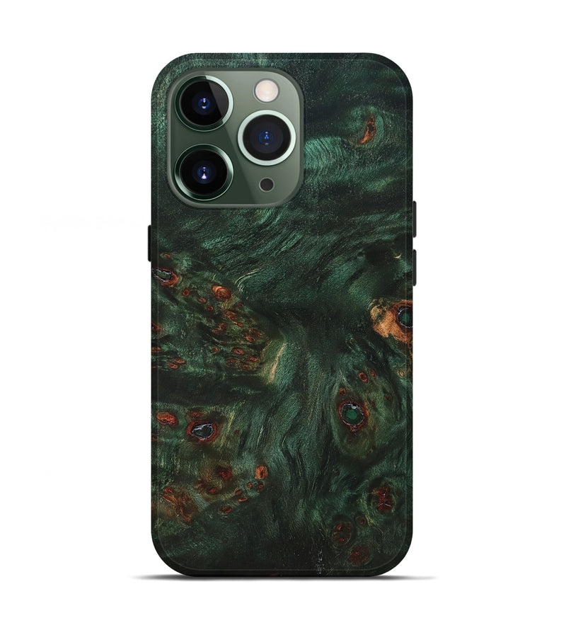 iPhone 13 Pro Wood Live Edge Phone Case - Helene (Solid Wood, 825287)