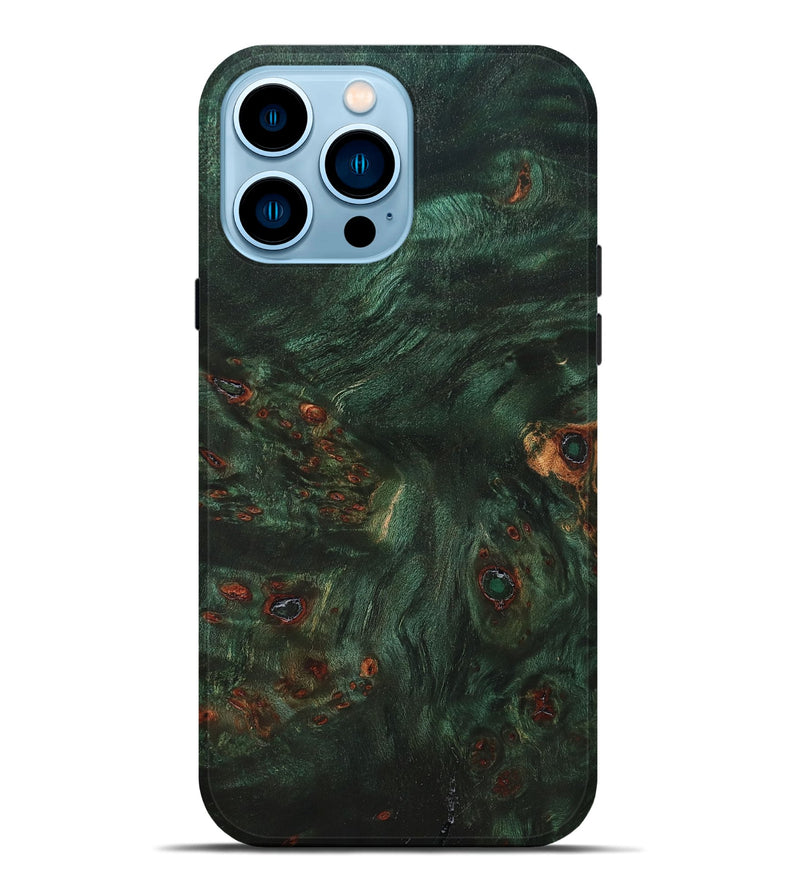 iPhone 14 Pro Max Wood Live Edge Phone Case - Helene (Solid Wood, 825287)