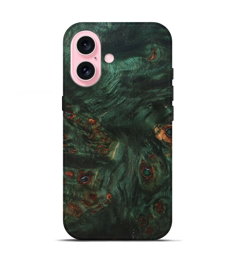iPhone 17 Wood Live Edge Phone Case - Helene (Solid Wood, 825287)