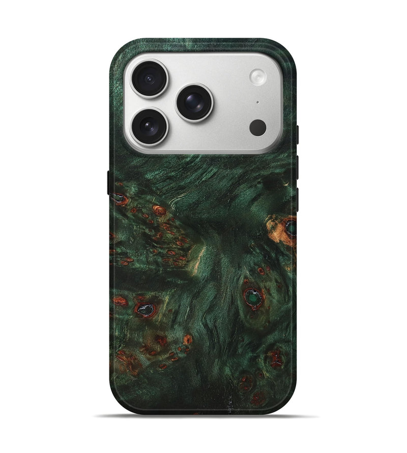 iPhone 17 Pro Wood Live Edge Phone Case - Helene (Solid Wood, 825287)