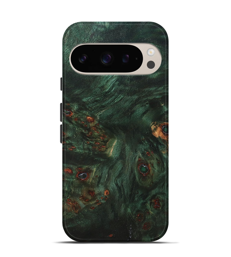Pixel 9 Pro Wood Live Edge Phone Case - Helene (Solid Wood, 825287)