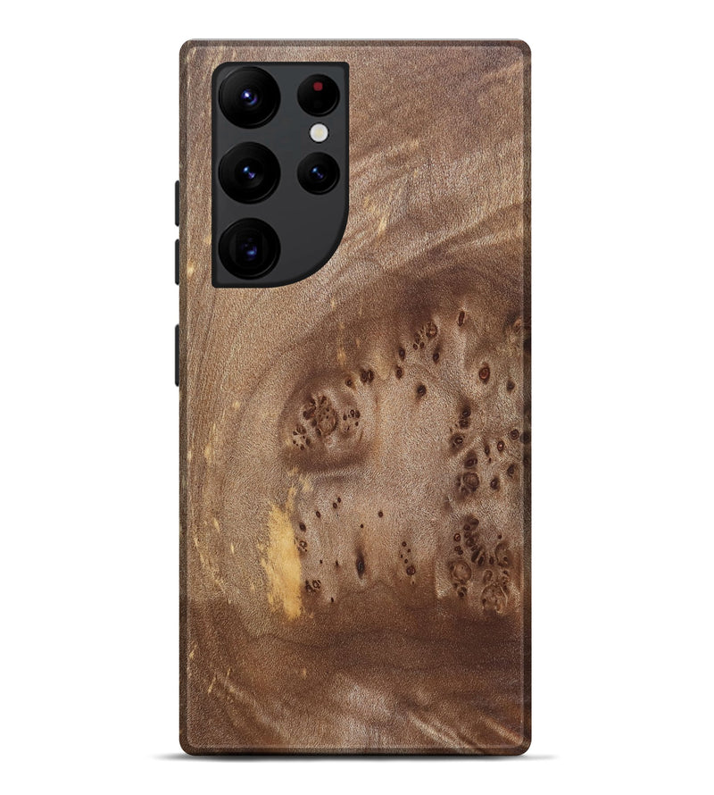 Galaxy S22 Ultra Wood Live Edge Phone Case - Shameka (Solid Wood, 825288)
