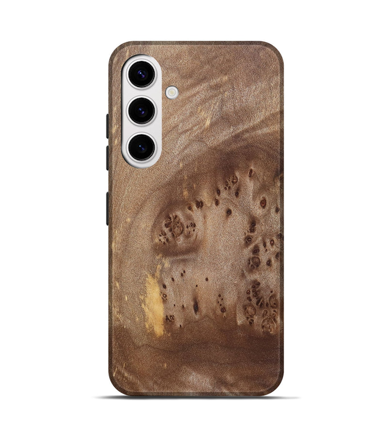 Galaxy S25 Wood Live Edge Phone Case - Shameka (Solid Wood, 825288)