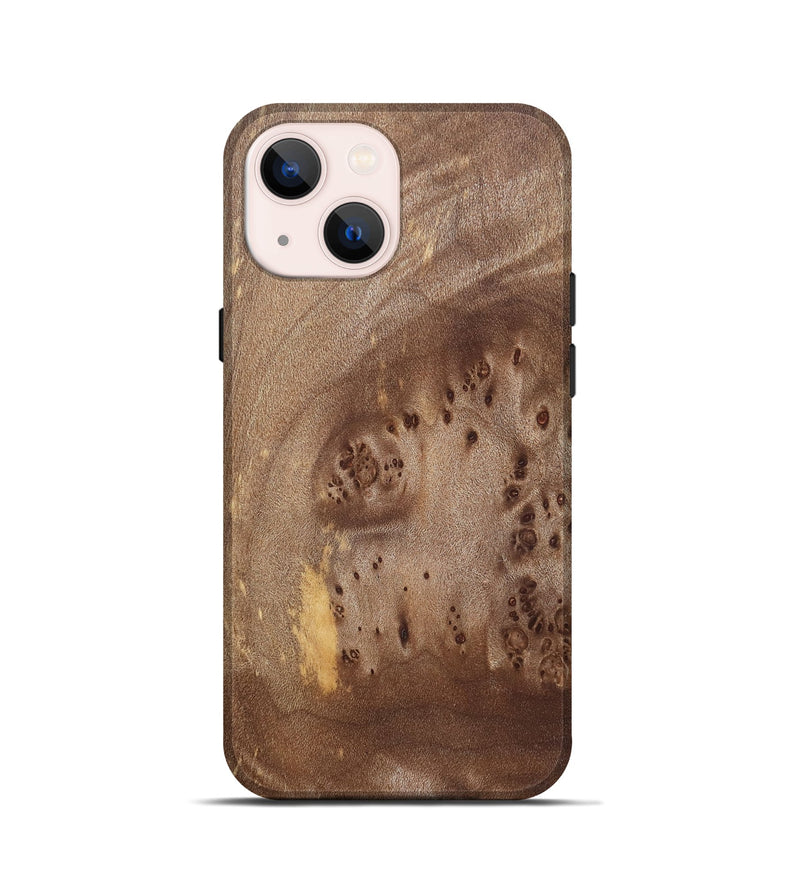 iPhone 13 mini Wood Live Edge Phone Case - Shameka (Solid Wood, 825288)