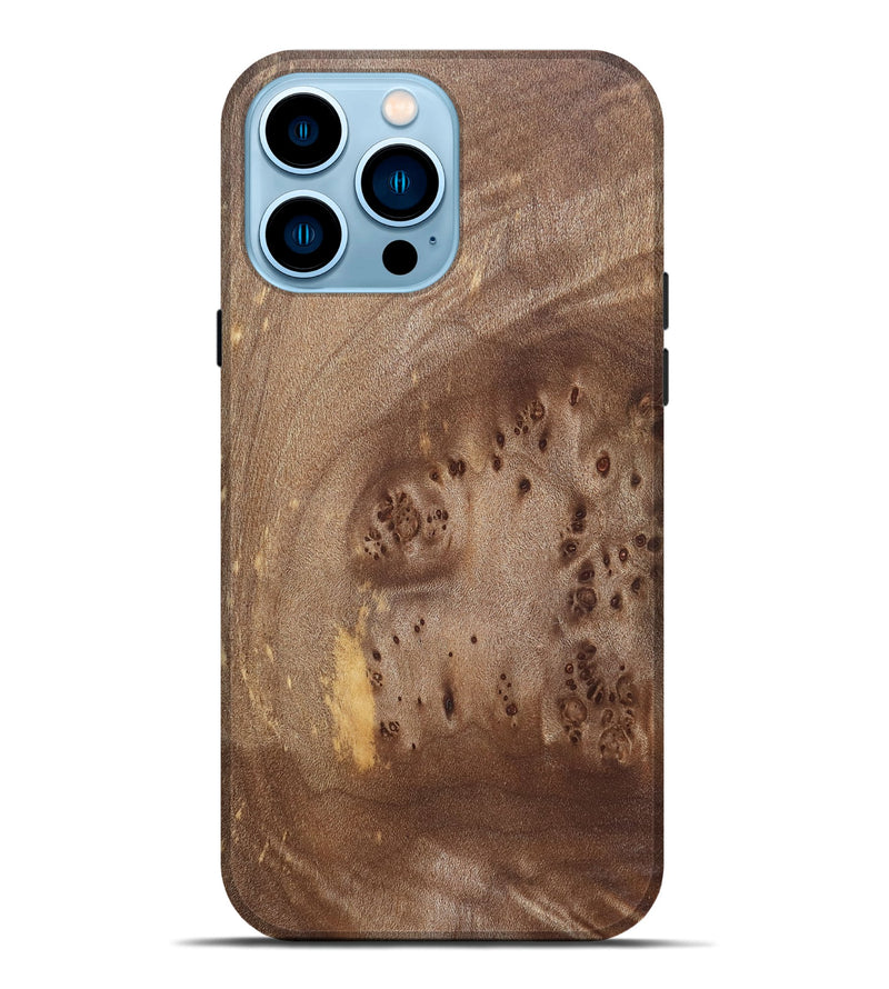 iPhone 14 Pro Max Wood Live Edge Phone Case - Shameka (Solid Wood, 825288)