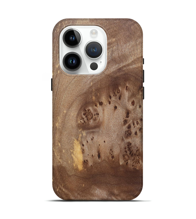 iPhone 15 Pro Wood Live Edge Phone Case - Shameka (Solid Wood, 825288)
