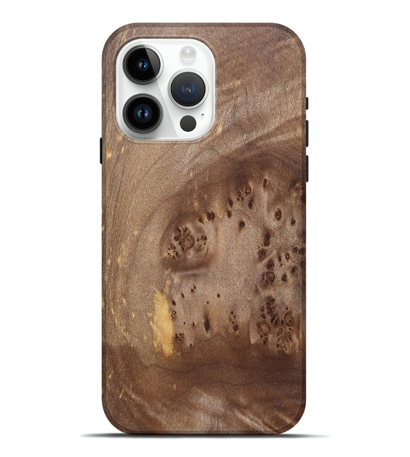 iPhone 15 Pro Max Wood Live Edge Phone Case - Shameka (Solid Wood, 825288)