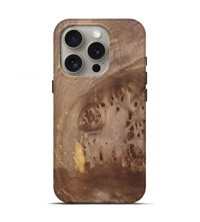 iPhone 16 Pro Wood Live Edge Phone Case - Shameka (Solid Wood, 825288)