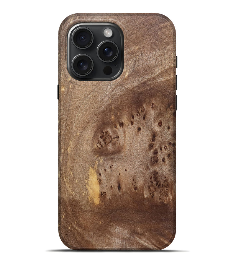 iPhone 16 Pro Max Wood Live Edge Phone Case - Shameka (Solid Wood, 825288)