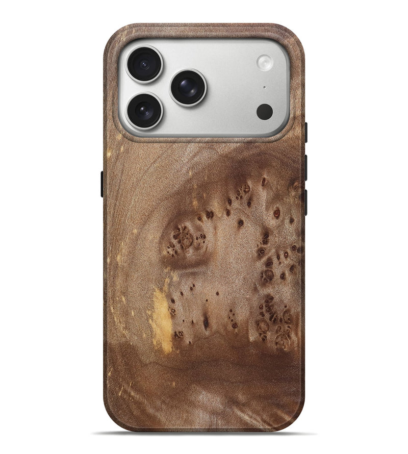 iPhone 17 Pro Max Wood Live Edge Phone Case - Shameka (Solid Wood, 825288)