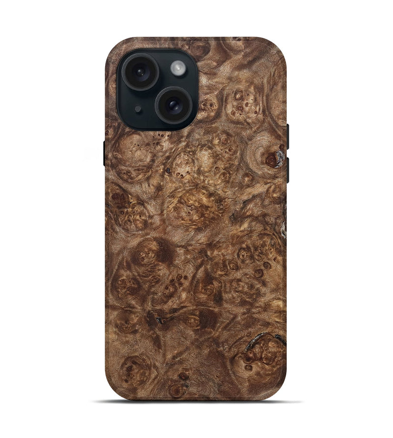 iPhone 15 Wood Live Edge Phone Case - Tadeo (Solid Wood, 825290)