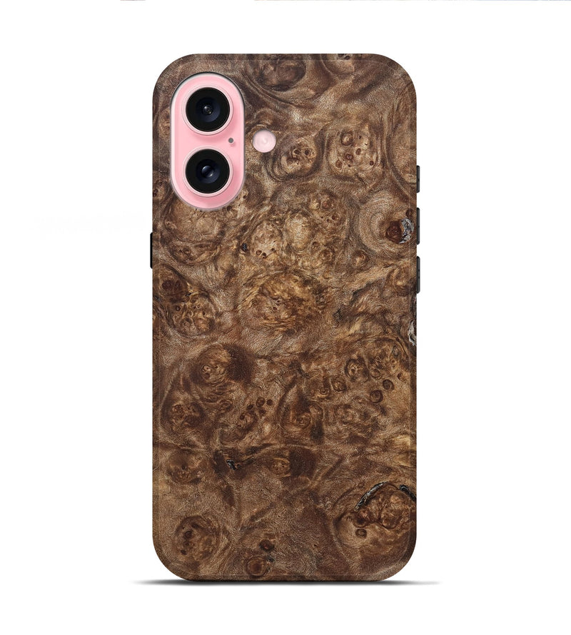 iPhone 16 Wood Live Edge Phone Case - Tadeo (Solid Wood, 825290)