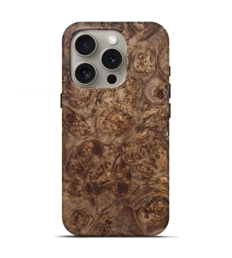 iPhone 16 Pro Wood Live Edge Phone Case - Tadeo (Solid Wood, 825290)