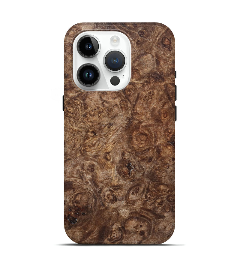 iPhone 15 Pro Wood Live Edge Phone Case - Sadie (Solid Wood, 825292)