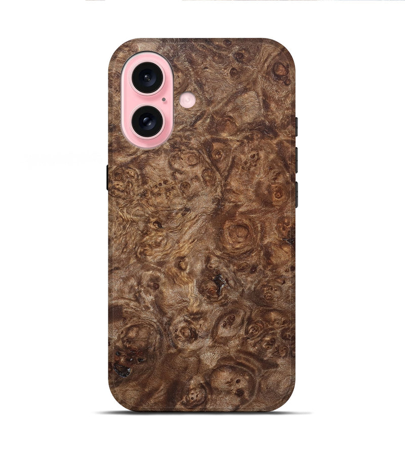 iPhone 16 Wood Live Edge Phone Case - Sadie (Solid Wood, 825292)