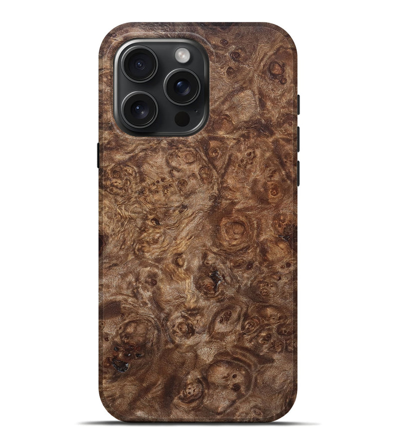iPhone 16 Pro Max Wood Live Edge Phone Case - Sadie (Solid Wood, 825292)
