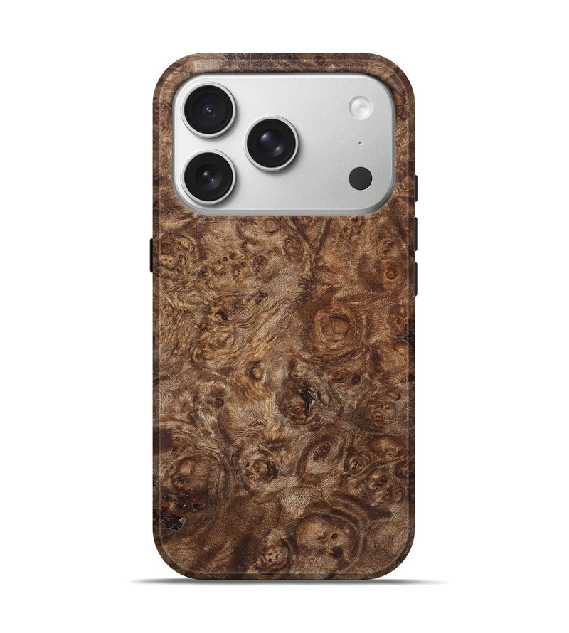 iPhone 17 Pro Wood Live Edge Phone Case - Sadie (Solid Wood, 825292)