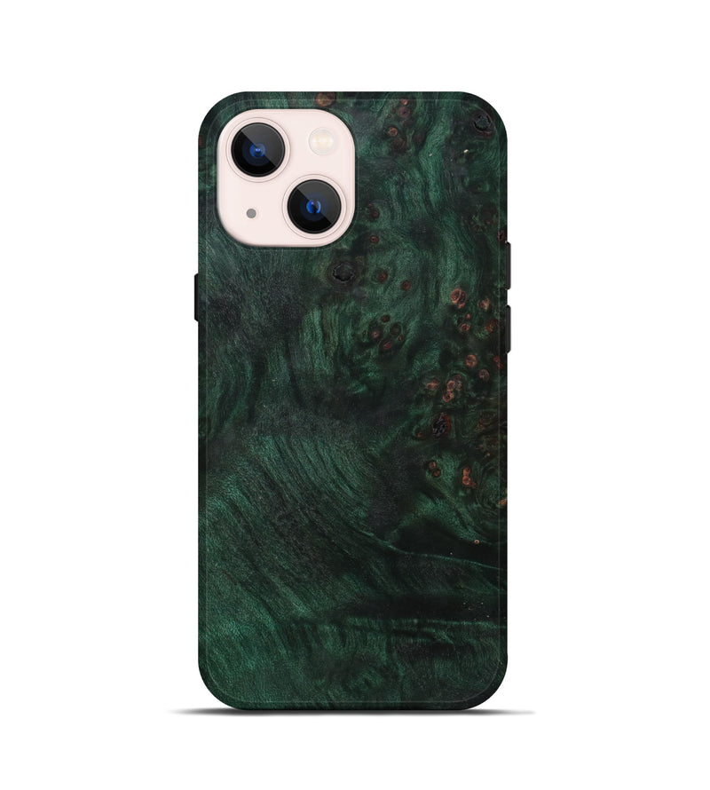 iPhone 13 mini Wood Live Edge Phone Case - Dalton (Solid Wood, 825302)