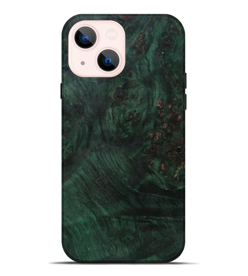 iPhone 14 Plus Wood Live Edge Phone Case - Dalton (Solid Wood, 825302)